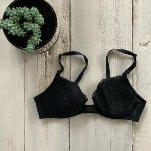 New! Victoria secret black lace bra